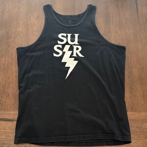 SSUR Black Tank Top XL